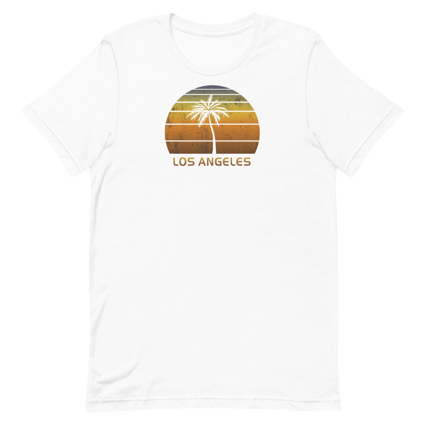 Retro Los Angeles California Unisex T-ShirtVintage Sunset Beach Vacation Souvenir