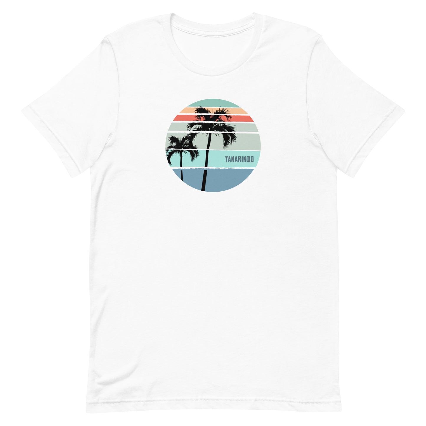 Cool Tamarindo Costa Rica Palm Tree Vacation Souvenir Artistic Unisex T-Shirt