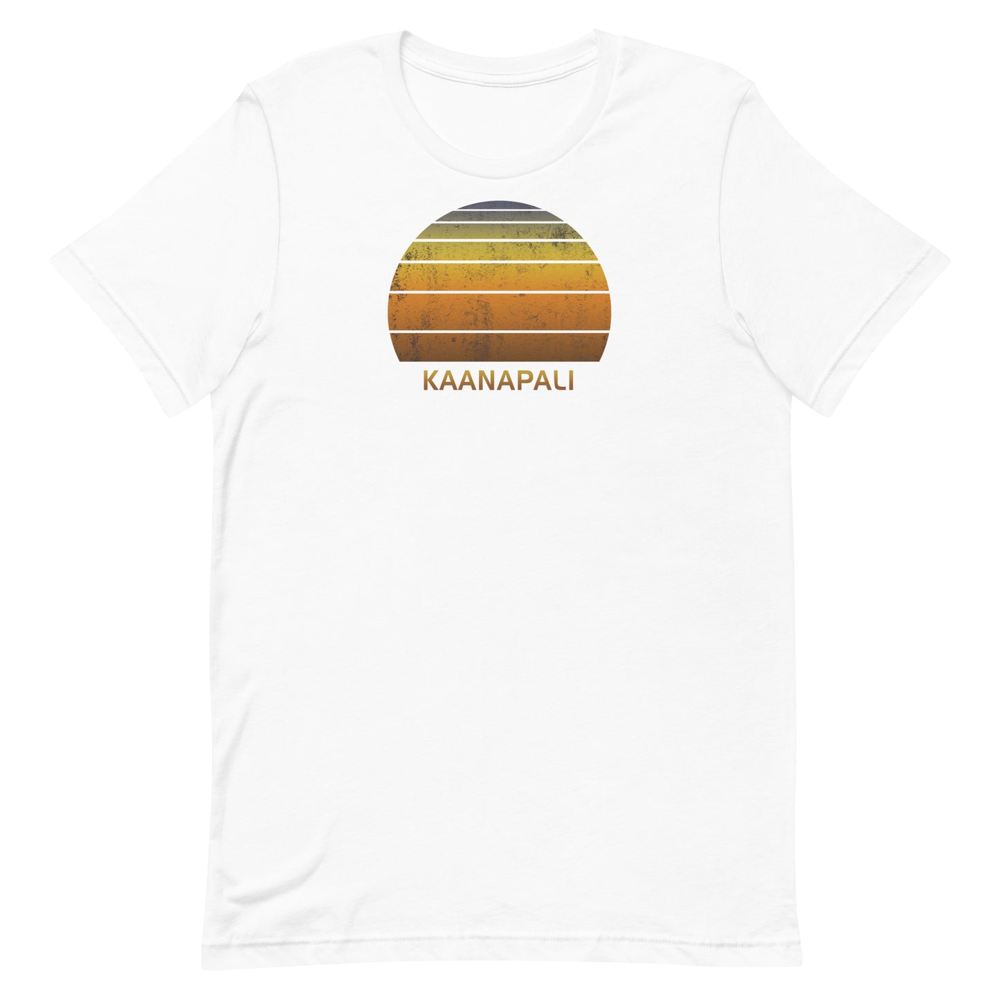 Retro Kaanapaii Maui Hawaii Vintage Sunset Vacation Souvenir Unisex T-Shirt