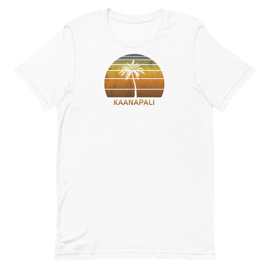 Retro Kaanapali Maui Hawaii Vintage Sunset Beach Vacation Souvenir Unisex T-Shirt