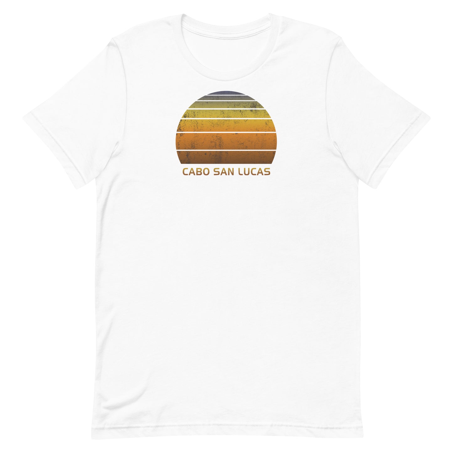 Retro Cabo San Lucas Mexico Unisex T-Shirt Vintage Sunset Vacation Souvenir