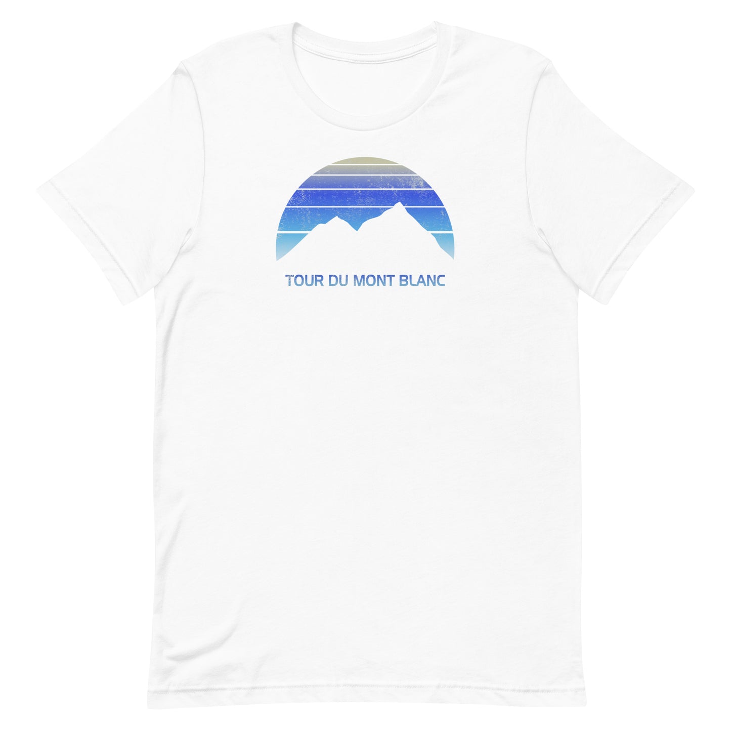 Tour du Mont Blanc Mountain Ski Hiking Fan Unisex T-Shirt