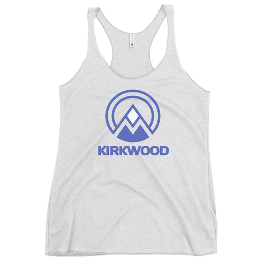 Kirkwood Lake Tahoe California Ski Resort Vacation Souvenir Women's Racerback Tank Top