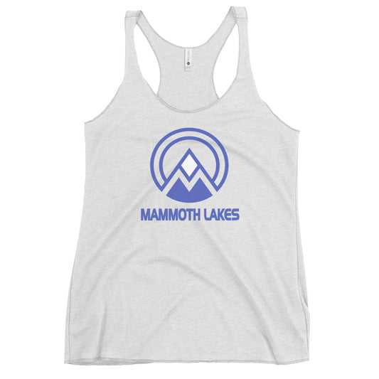 Mammoth Lakes California Ski Resort Vacation Souvenir Women's Racerback Tank Top