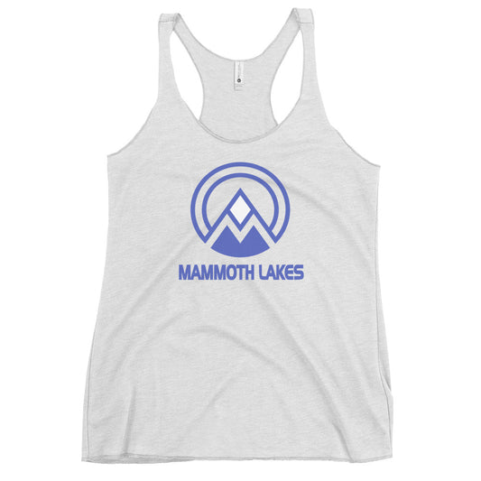 Mammoth Lakes California Ski Resort Vacation Souvenir Women's Racerback Tank Top
