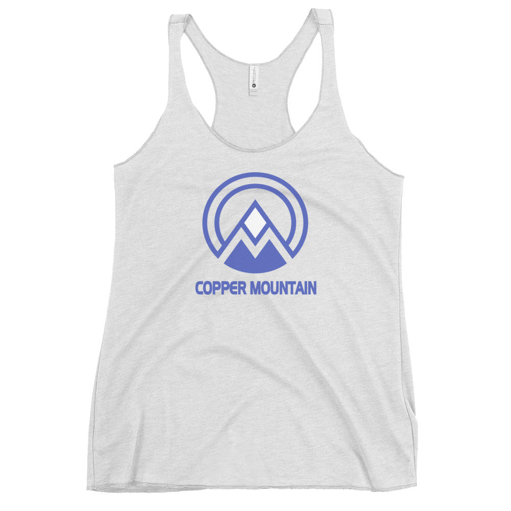 Copper Mountain Colorado Ski Resort Vacation Souvenir Women's Racerback Tank Top