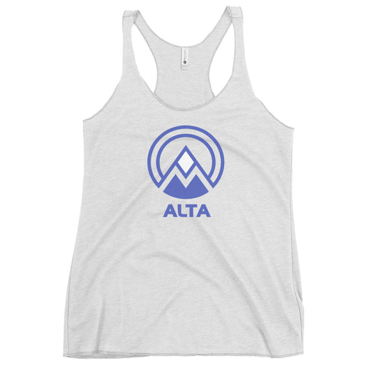 Alta Utah Ski Resort Vacation Souvenir Women's Racerback Tank Top
