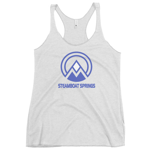 Steamboat Springs Colorado Ski Resort Vacation Souvenir Women's Racerback Tank Top