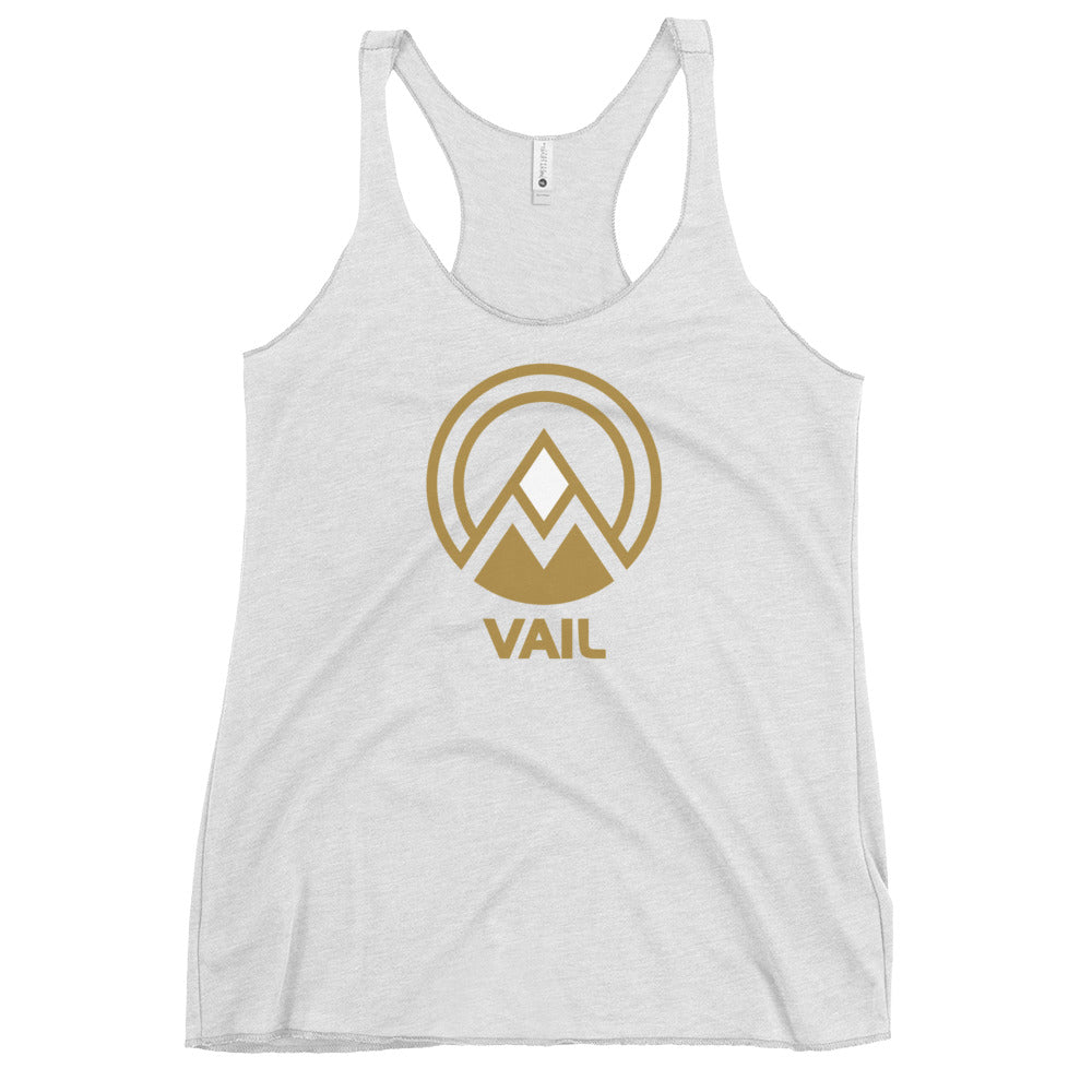 Vail Colorado Ski Resort Vacation Souvenir Women's Racerback Tank Top