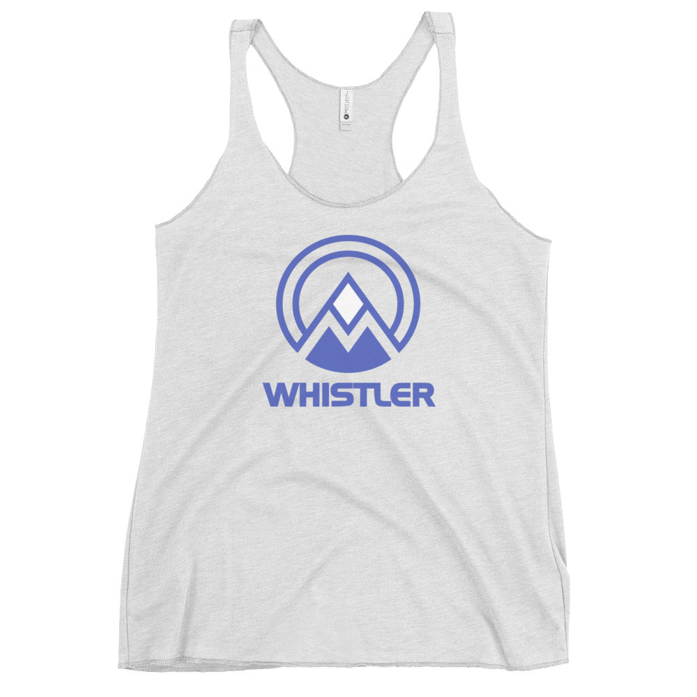 Whistler Canada Ski Resort Vacation Souvenir Women's Racerback Tank Top