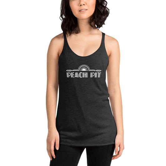 Peach Pit Women's Racerback Tank Top Funny 90's TV Sitcom 90210