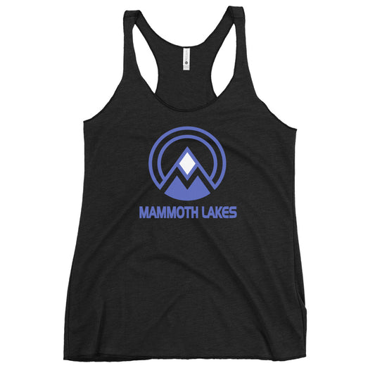 Mammoth Lakes California Ski Resort Vacation Souvenir Women's Racerback Tank Top