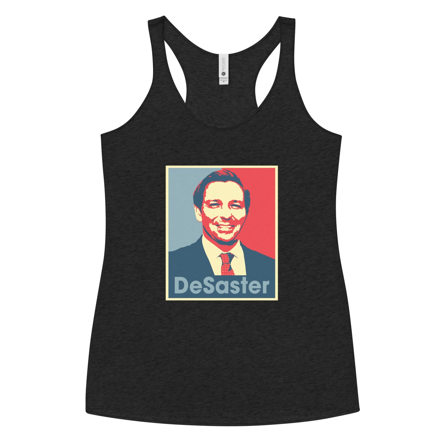 Funny Ron Desantis DeSaster Women's Racerback Tank Political Democrats