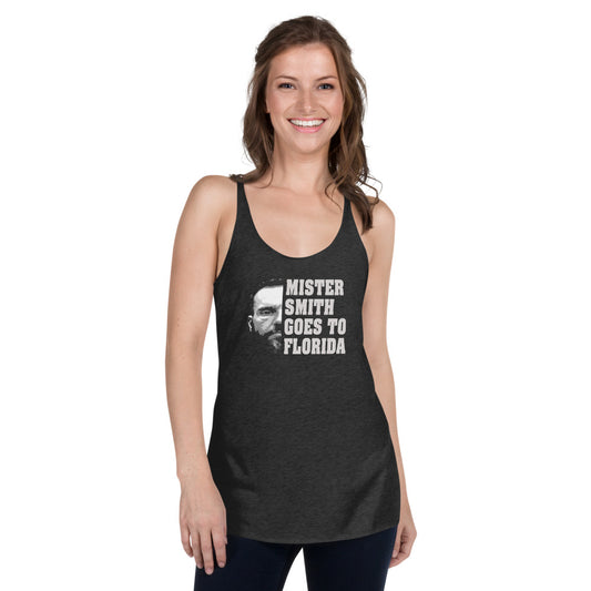 Jack Smith Women's Racerback Tank Top Anti Trump Political Parody