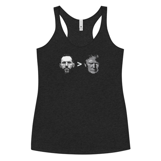 Jack Smith Women's Racerback Tank Top Democrats Indictment Anti Trump