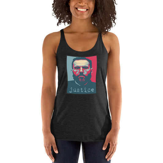 Jack Smith Women's Racerback Tank Top Anti Trump Indictment Democrats Political Justice