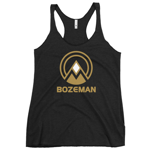 Bozeman Montana Ski Resort Vacation Souvenir Women's Racerback Tank Top