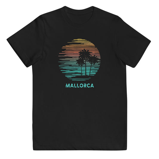 Mallorca Majorca Spain Cool Souvenir Vacation Artistic Youth Jersey T-Shirt