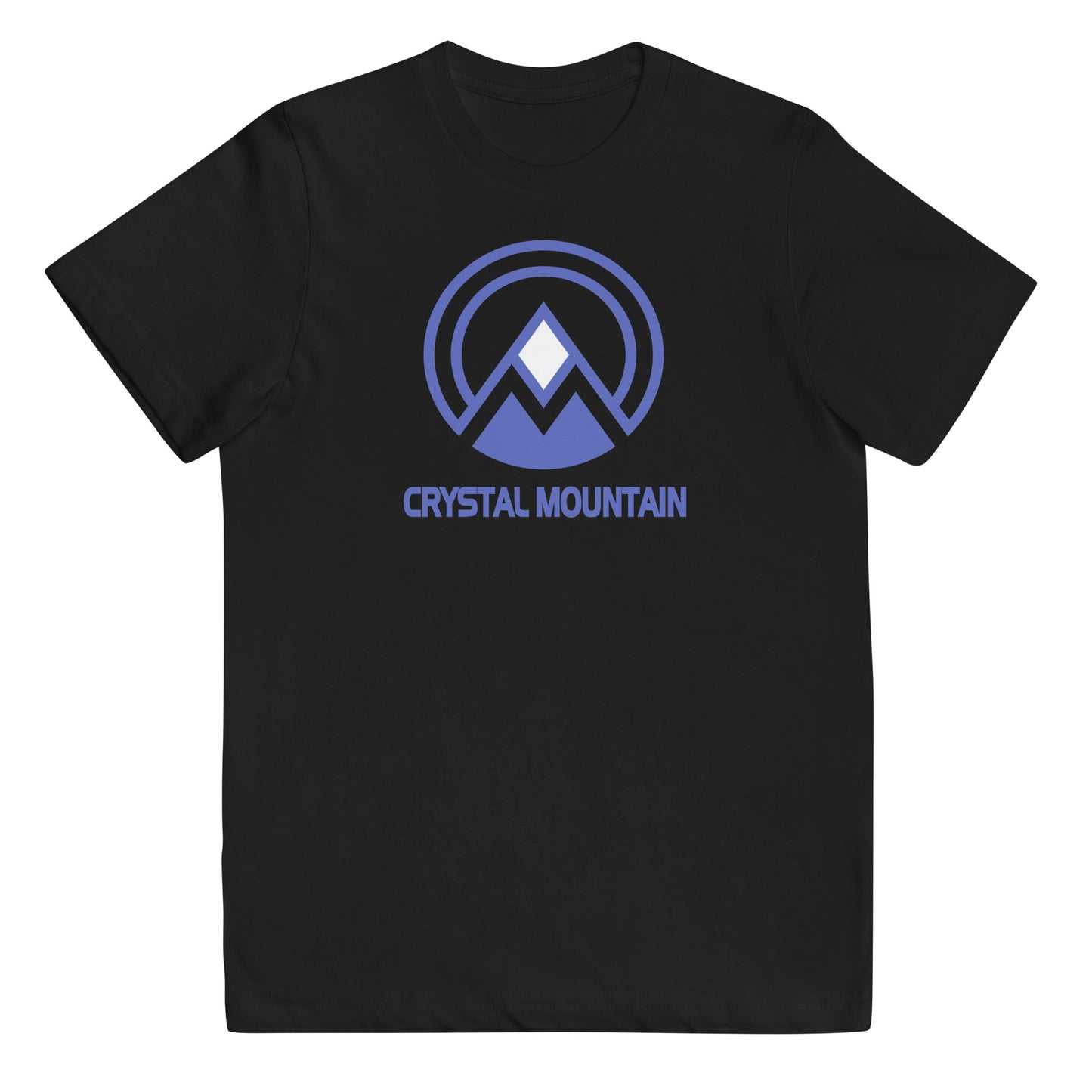 Crystal Mountain Ski Resort Vacation Souvenir Youth Jersey T-Shirt