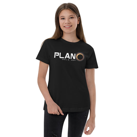 Plano Texas 2024 Eclipse Souvenir April 8 Youth Jersey T-Shirt