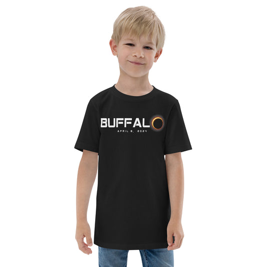 Buffalo New York 2024 Eclipse Souvenir April 8 Youth Jersey T-Shirt