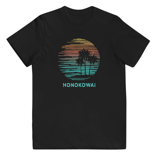 Honokowai Maui Hawaii Cool Souvenir Vacation Artistic Youth Jersey T-Shirt