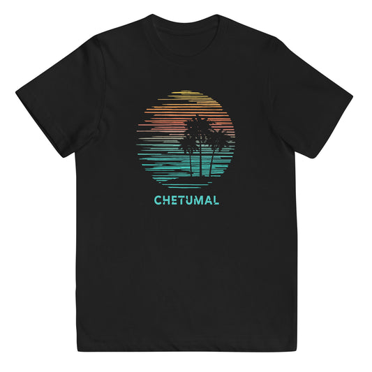 Chetumal Mexico Cool Souvenir Vacation Artistic Youth Jersey T-Shirt