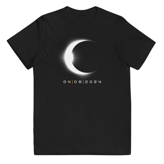 2024 Eclipse Souvenir Memento April 8th Youth Jersey T-Shirt