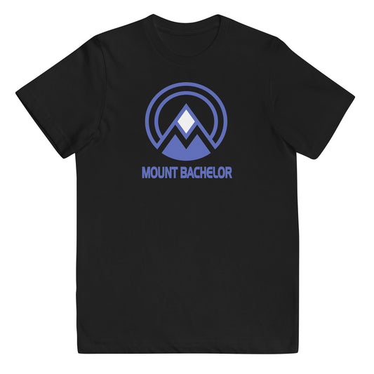 Mount Bachelor Oregon Ski Resort Vacation Souvenir Youth Jersey T-Shirt