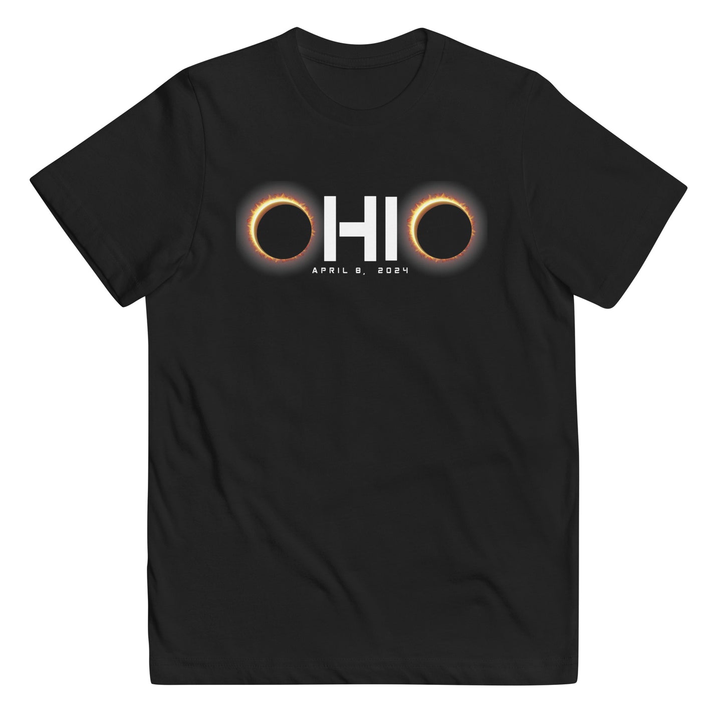 Ohio 2024 Eclipse Souvenir April 8 Youth Jersey T-Shirt