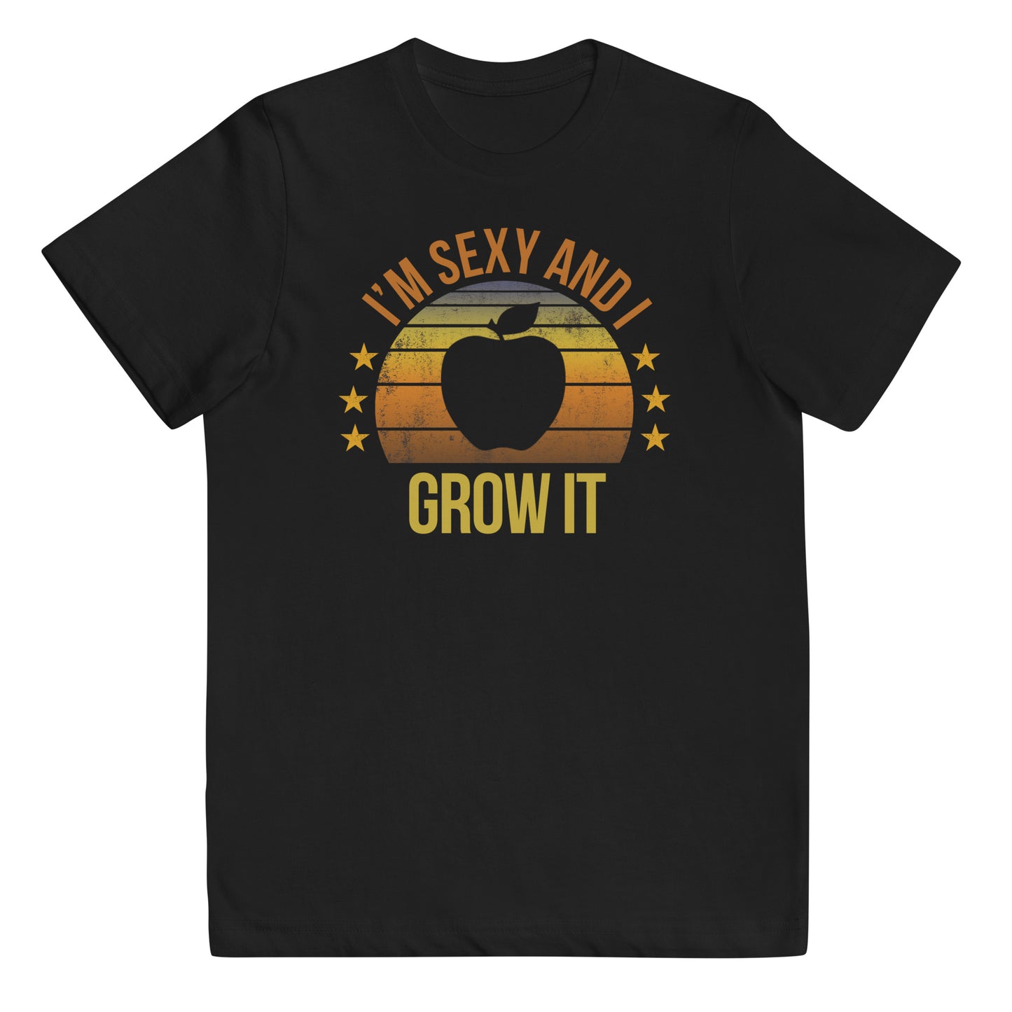 Funny Apple Farmer Farming Fan Quote Joke Sarcastic Phrase Unisex T-Shirt