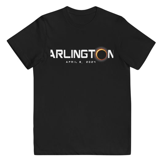 Arlington Texas 2024 Eclipse Souvenir April 8 Youth Jersey T-Shirt