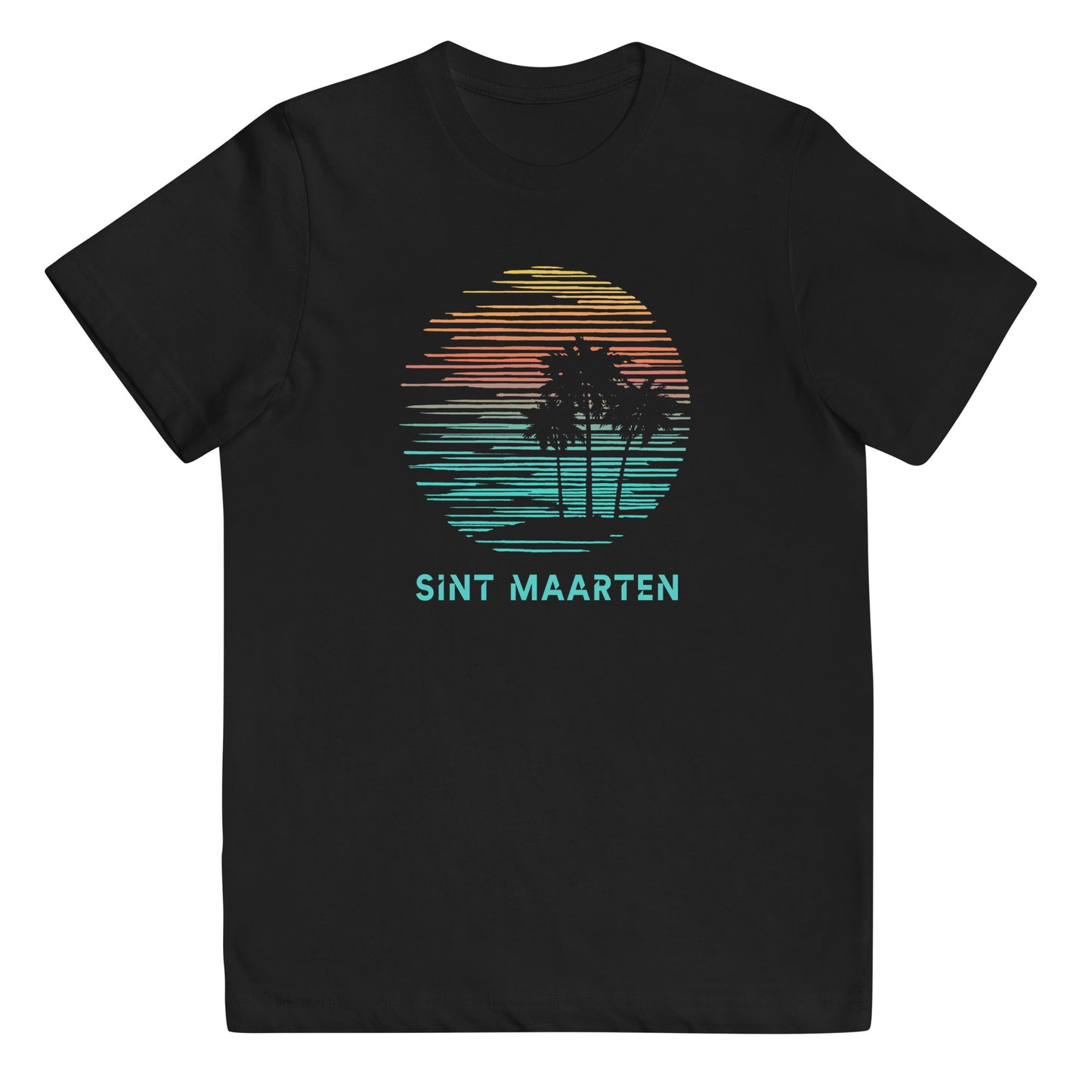 Sint Maarten Cool Souvenir Vacation Artistic Youth Jersey T-Shirt