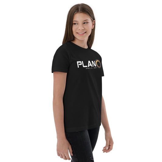 Plano Texas 2024 Eclipse Souvenir April 8 Youth Jersey T-Shirt