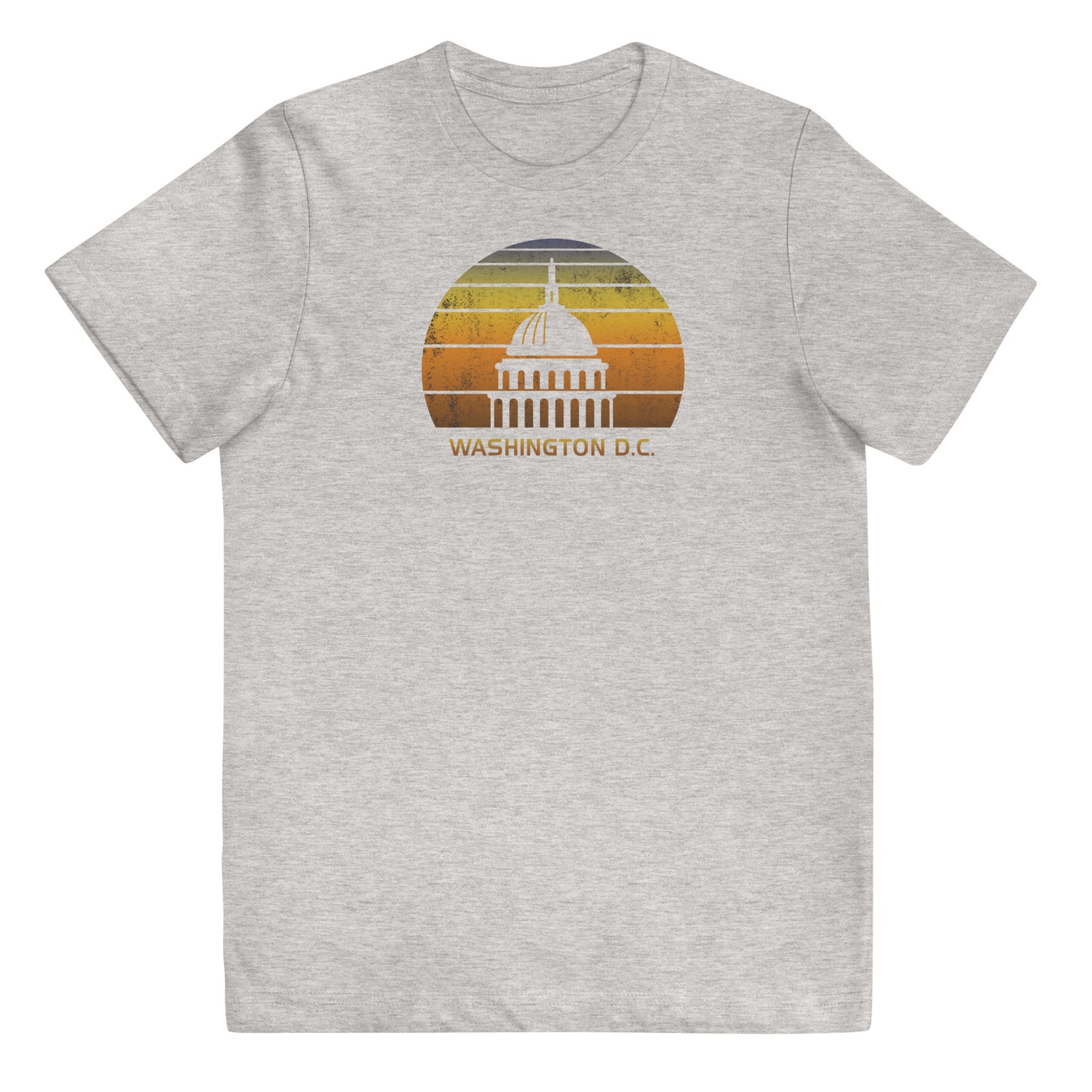 Vintage Washington DC Capitol Building Youth Jersey T-Shirt