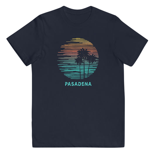 Pasadena California Cool Souvenir Vacation Artistic Youth Jersey T-Shirt