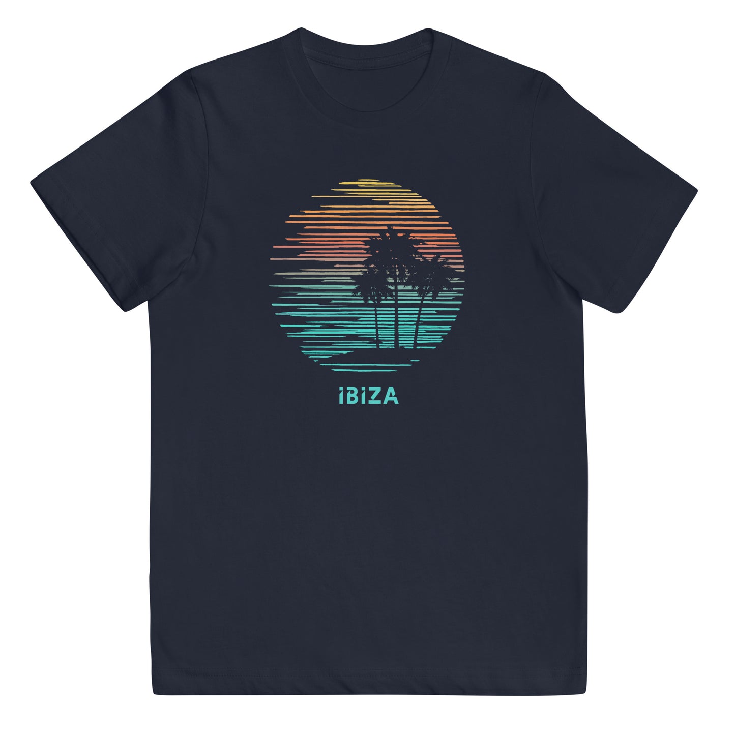 Ibiza Spain Cool Souvenir Vacation Artistic Youth Jersey T-Shirt