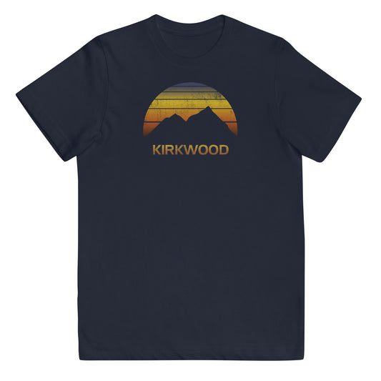 Vintage Kirkwood Ski Snowboard Skier Fan Retro Youth Jersey T-Shirt