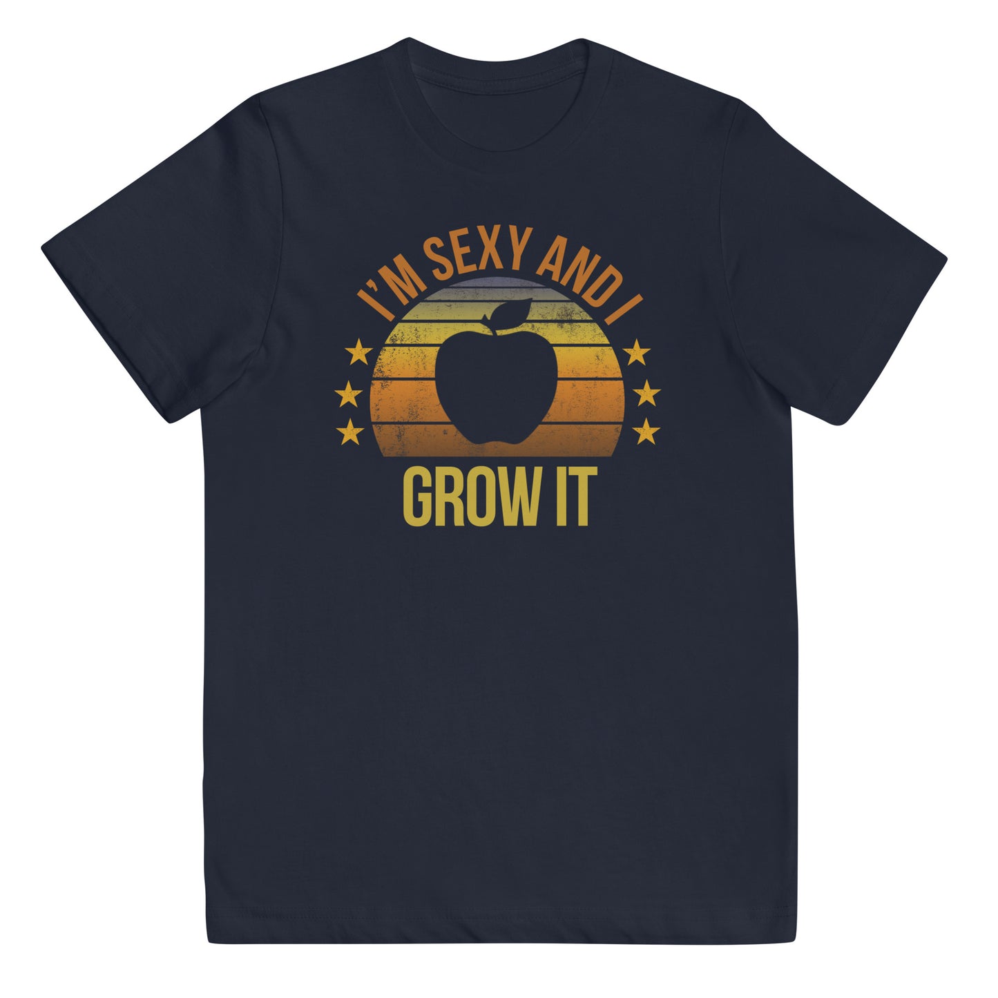 Funny Apple Farmer Farming Fan Quote Joke Sarcastic Phrase Unisex T-Shirt