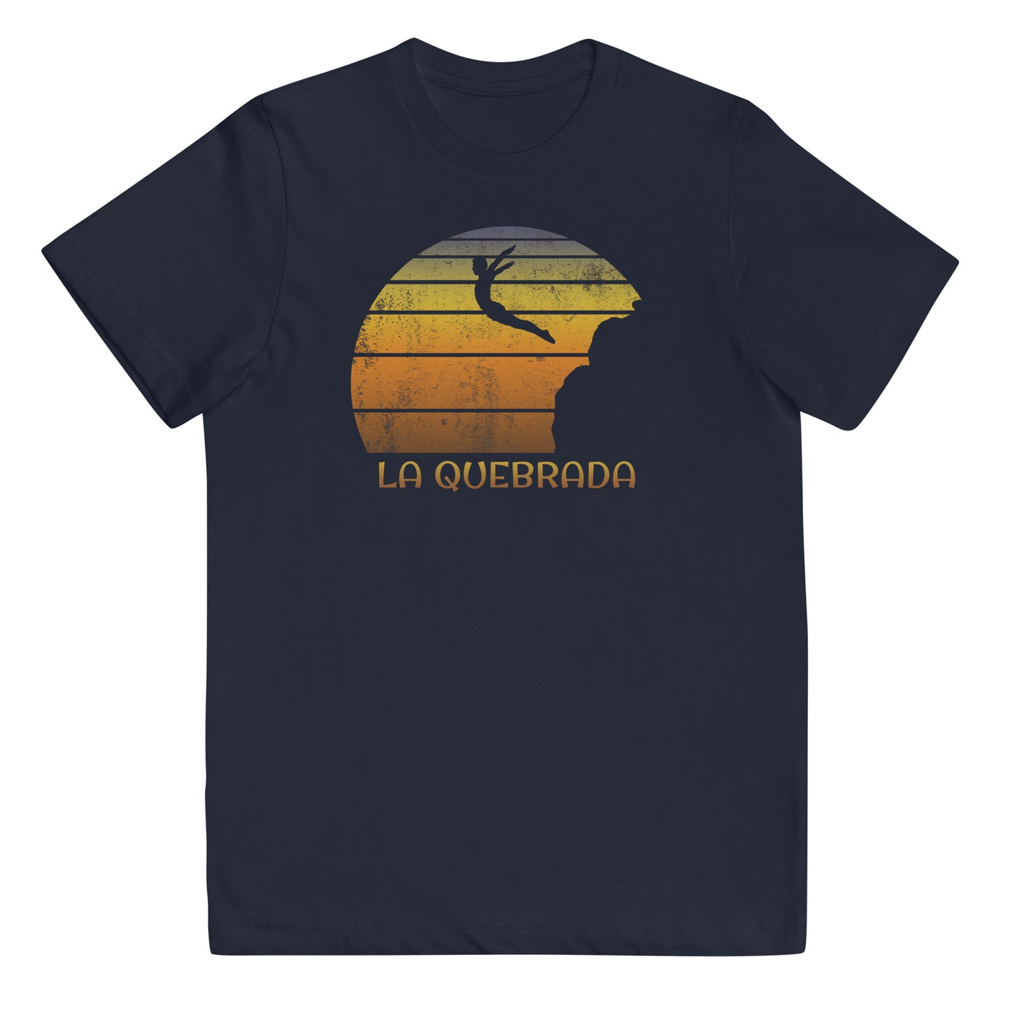 Cool La Quebrada Mexico Cliff Diving Fan Youth Jersey T-Shirt