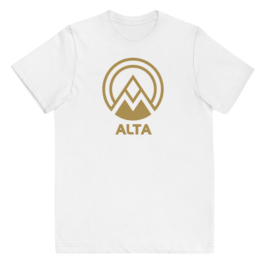 Alta Utah Ski Resort Vacation Souvenir Youth Jersey T-Shirt