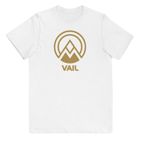 Vail Colorado Ski Resort Vacation Souvenir Youth Jersey T-Shirt