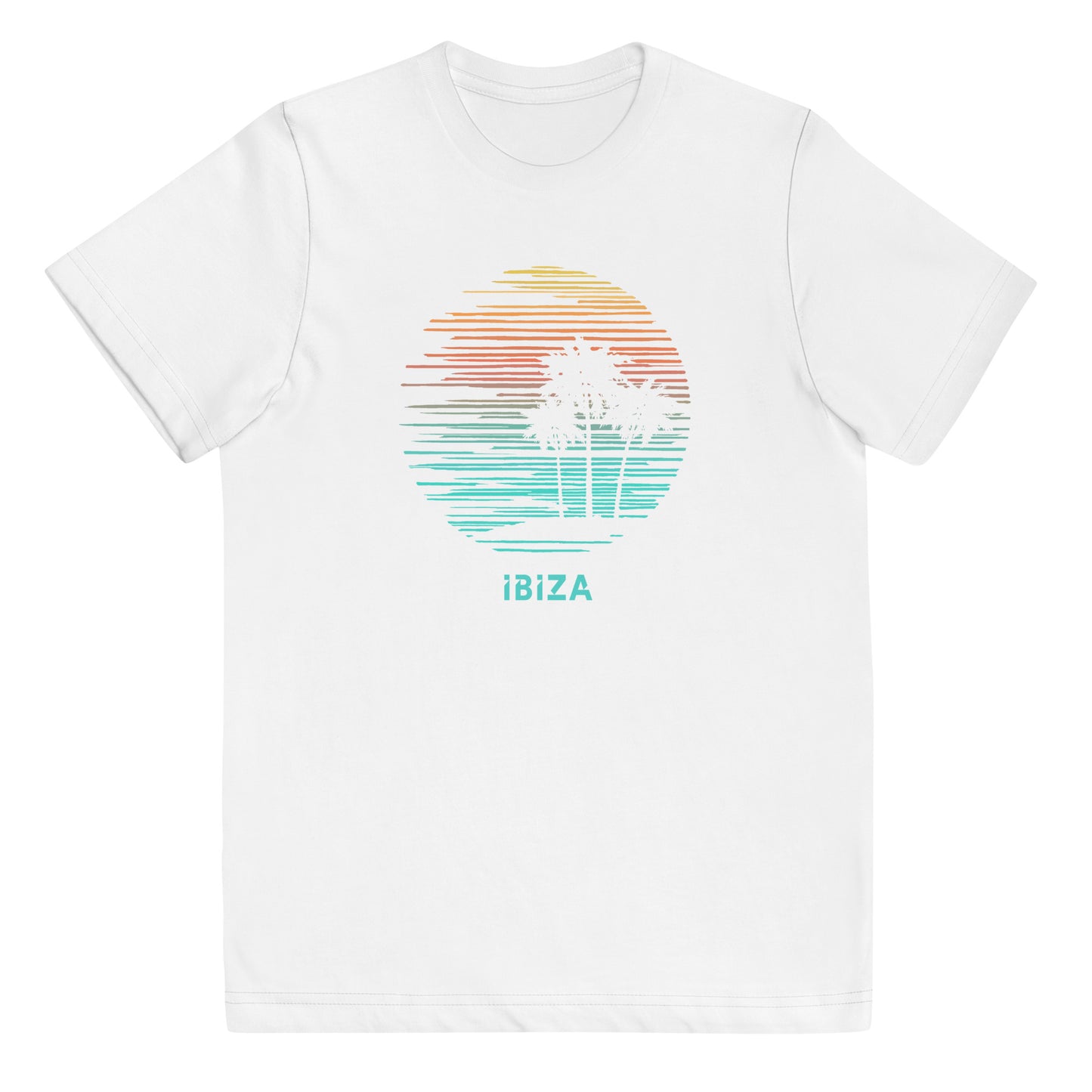 Ibiza Spain Cool Souvenir Vacation Artistic Youth Jersey T-Shirt