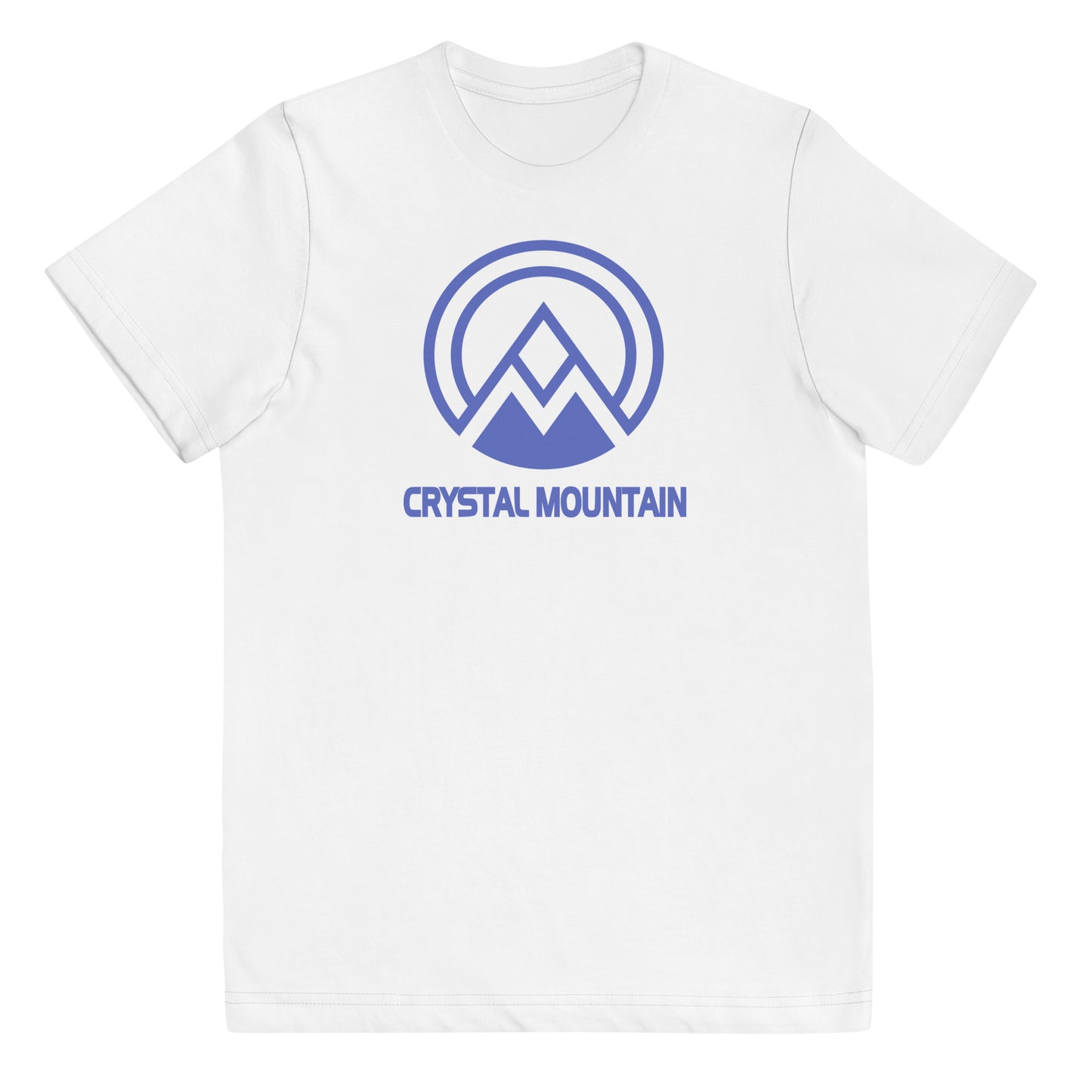 Crystal Mountain Ski Resort Vacation Souvenir Youth Jersey T-Shirt