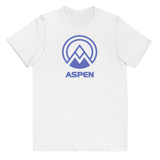 Aspen Colorado Ski Resort Vacation Souvenir Youth Jersey T-Shirt