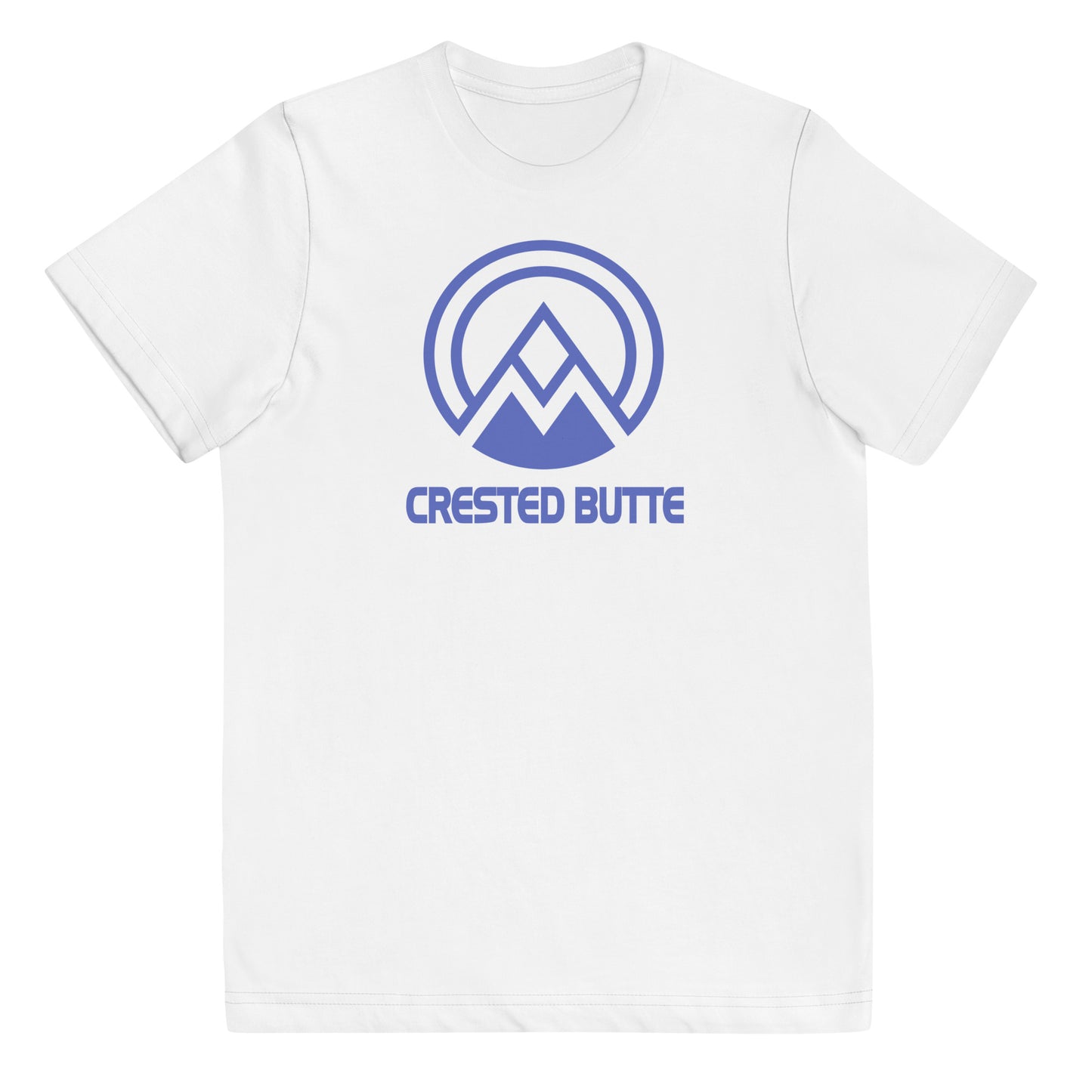 Crested Butte Colorado Ski Resort Vacation Souvenir Youth Jersey T-Shirt