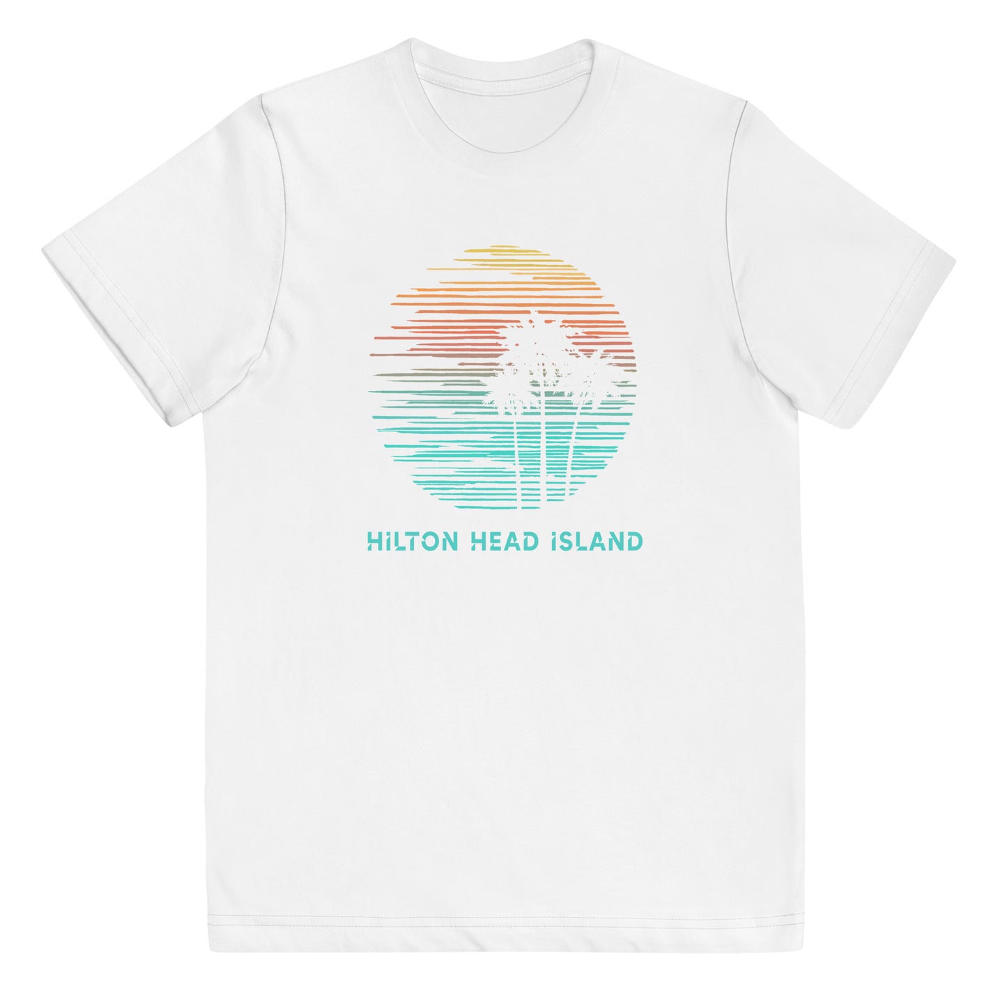 Hilton Head Island South Carolina Cool Souvenir Vacation Artistic Youth Jersey T-Shirt