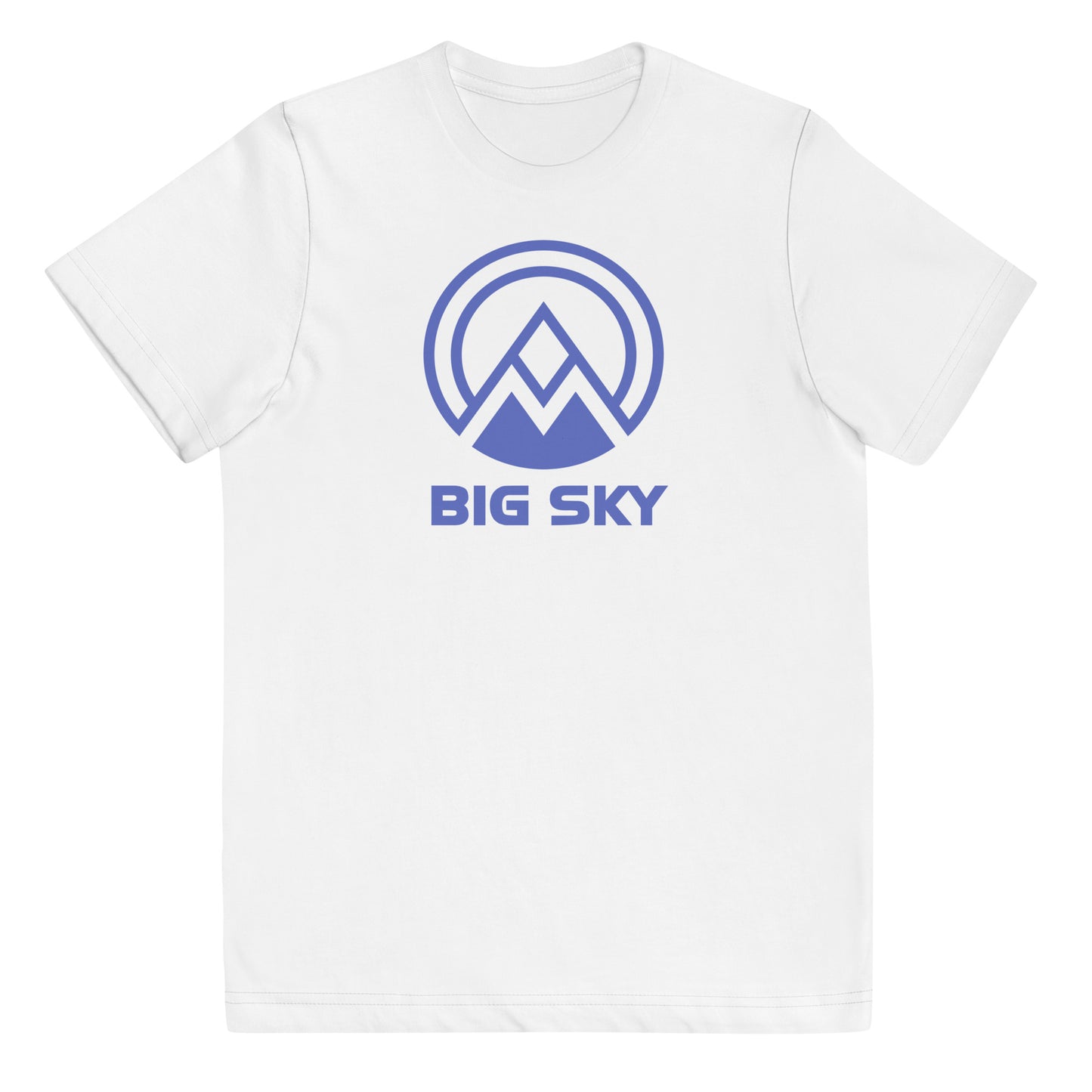 Big Sky Montana Ski Resort Vacation Souvenir Youth Jersey T-Shirt