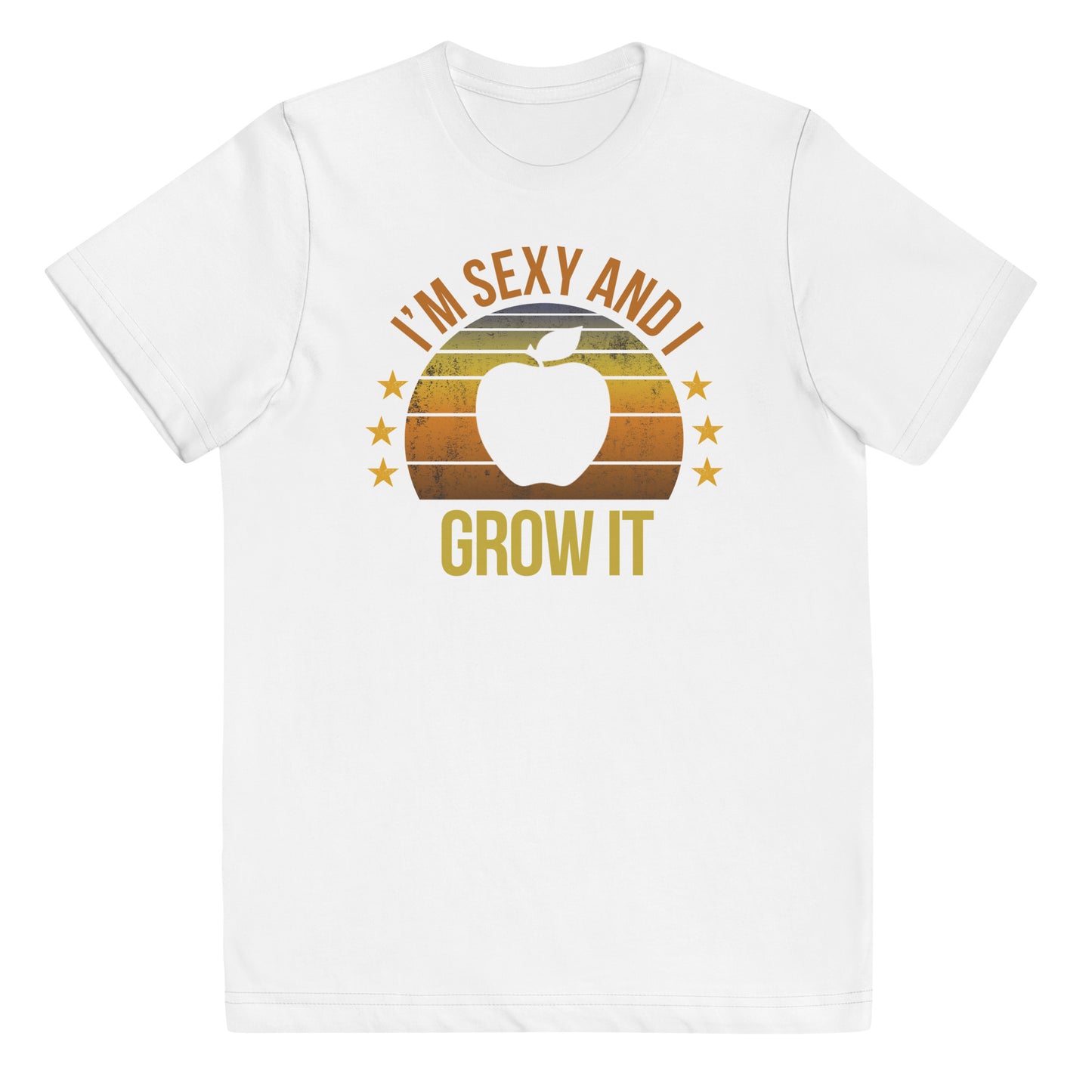 Funny Apple Farmer Farming Fan Quote Joke Sarcastic Phrase Unisex T-Shirt