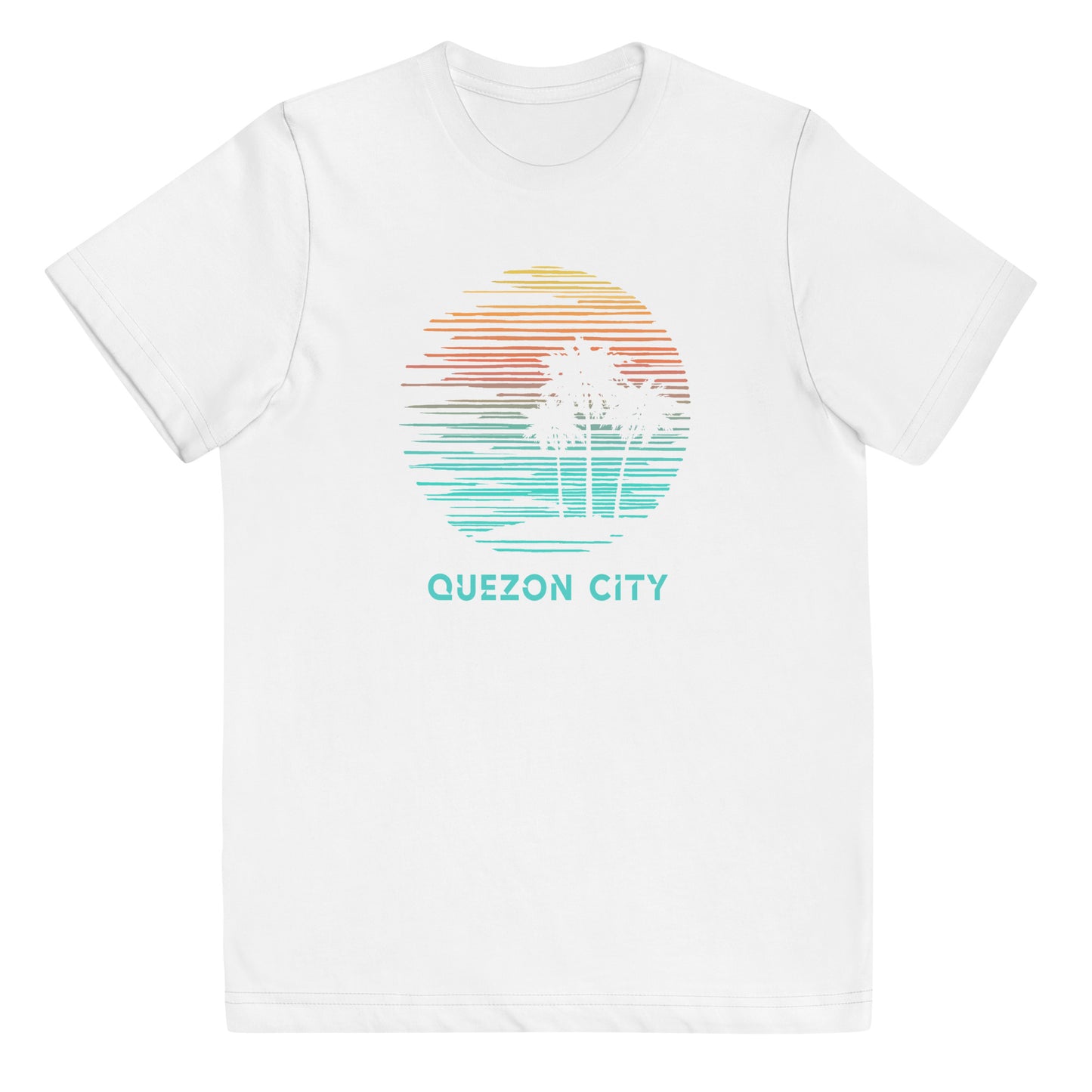 Quezon City Philippines Cool Souvenir Vacation Artistic Youth Jersey T-Shirt